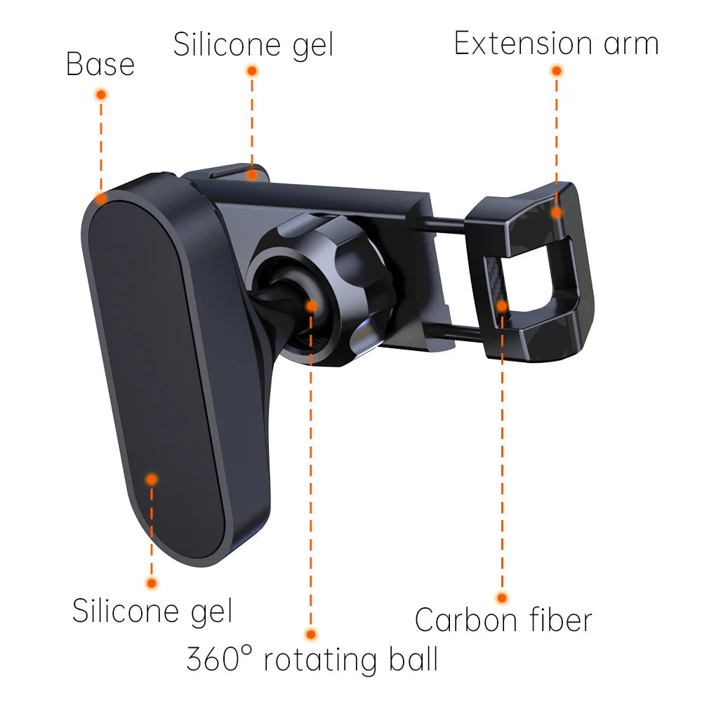 Magnetischer Handyhalter für das Gym 360°, N52 Magnete, Content & Training
